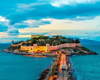 جزیره کبوتر کوش آداسی جزیره کبوتر کوش آداسی